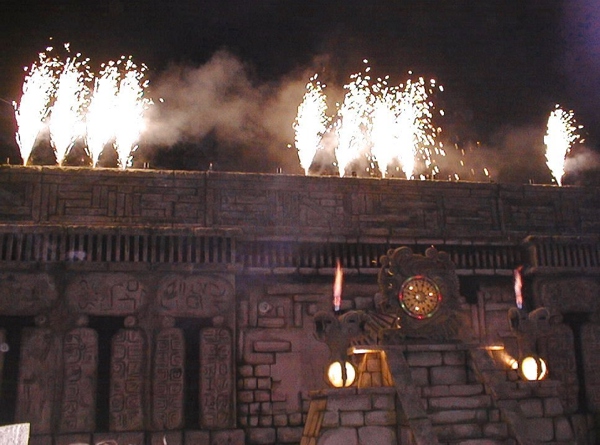 When the time is right, fireworks explode